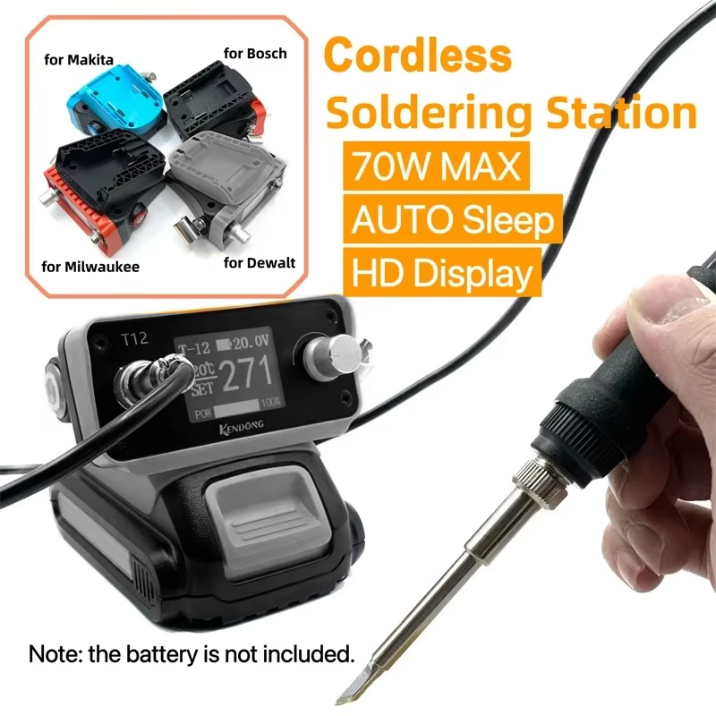 70W T12 Cordless Soldering Sta - đánh giá và giá Milwaukee Drill M12 Fuel