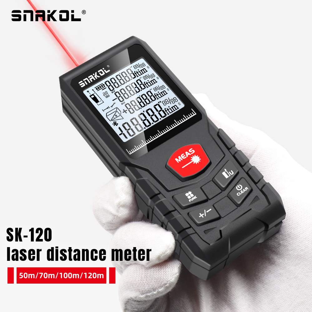 Snakol Laser Distance Meter 50 - đánh giá và giá Stanley Tape 25Ft